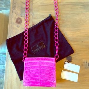 Nancy Gonzales NWT crocodile Gia bag!